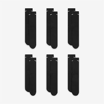 Nike Men's Everyday Cushioned Crew Crew Training Socks (6 Pairs)
