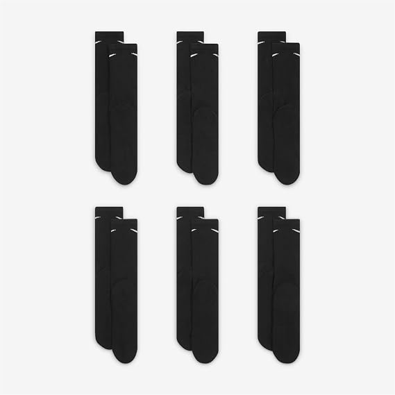 Nike Men's Everyday Cushioned Crew Crew Training Socks (6 Pairs)