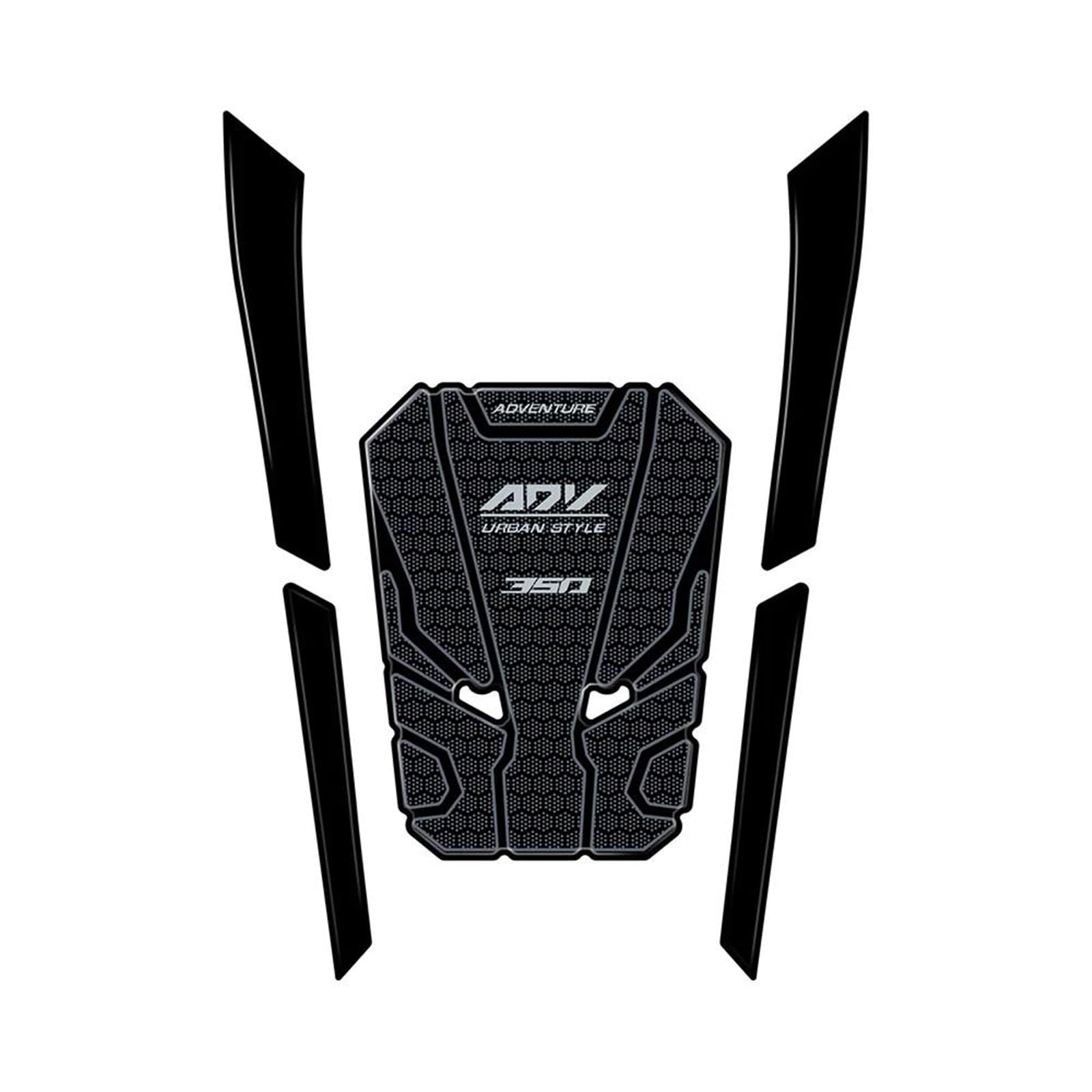 3D Motorcycle Resin Epoxy Sticker Tank Pad Anti Scratch Decal Non-Slip TankPad for ADV350 ADV 350 2022 2023 2024 2025