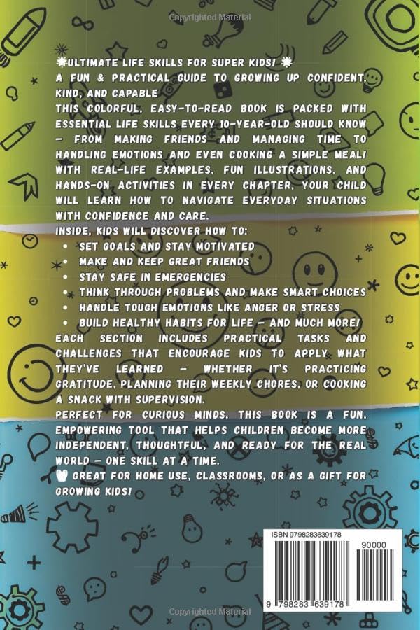 Ultimate Life Skills Every 10 Year old should Know : An Essential Guide for Tween Boys and Girls to Discover Their Inner Superpowers and Grow Up ... Kid Should Know) (Fun and Learning for kids) - Image 2