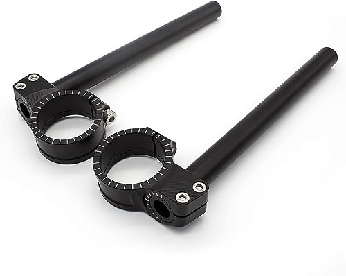 Manillares de clip YZF R6 Ninja ZX6R de 1.969 in para YZF R6 2005-2018 R1 1998-2018, ZX6R 2013-2018 ZX10R 04-18, abrazadera de clip ajustable para