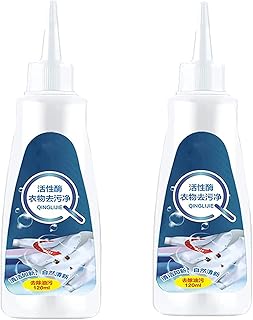 Active Enzyme Laundry Stain Remover, Active Enzyme Laundry Decontamination, Active Enzymaticlaundry Cleaning, Active Enzyme Laundry Stain Remover - Garment Stubborn Stain (2pcs-b)