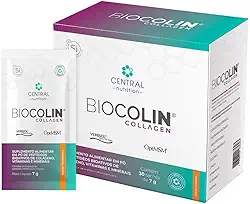Biocolin Collagen Tangerina 30 Sachês de 7g Central Nutrition