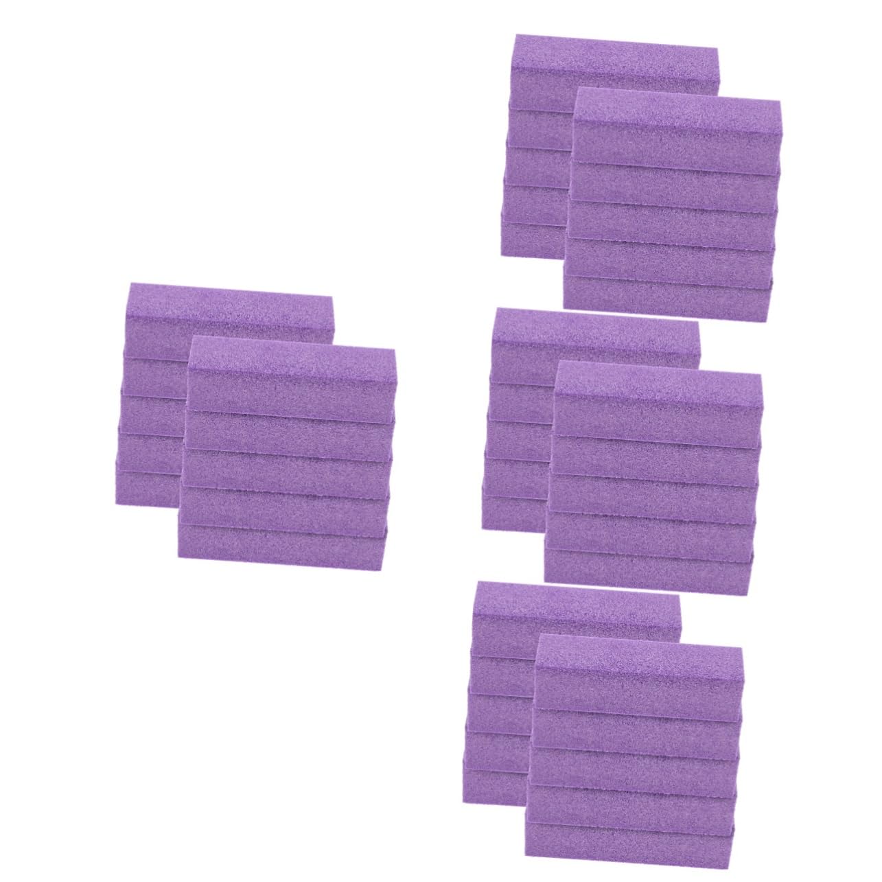 Healeved 40piezas Bloques De Pulido De Uñas De Lados Para Manicura y Pedicura Limas De Uñas Esponjadas Herramienta Práctica Para Manicura Profesional