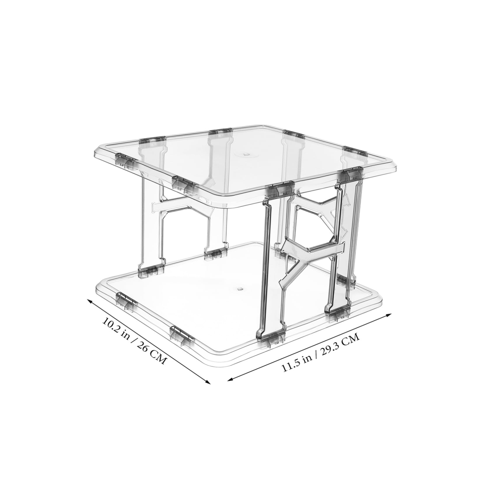 PartyKindom Zapatero De Puerta Organizador De Zapatos Compacto De Plástico Transparente Ahorra Espacio para Pasillos o Entradas Pequeñas Zapatero Estrecho Hogar