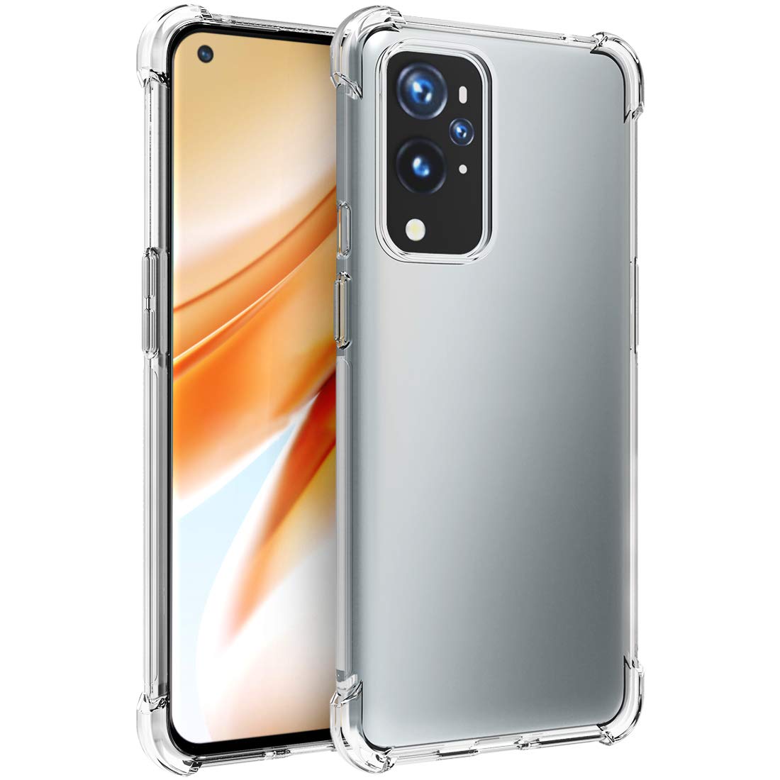 OnePlus 9 PRO 本体 ケース付き Amazon.com: Clear Case for Oneplus 9 Pro Shockproof [Hard PC