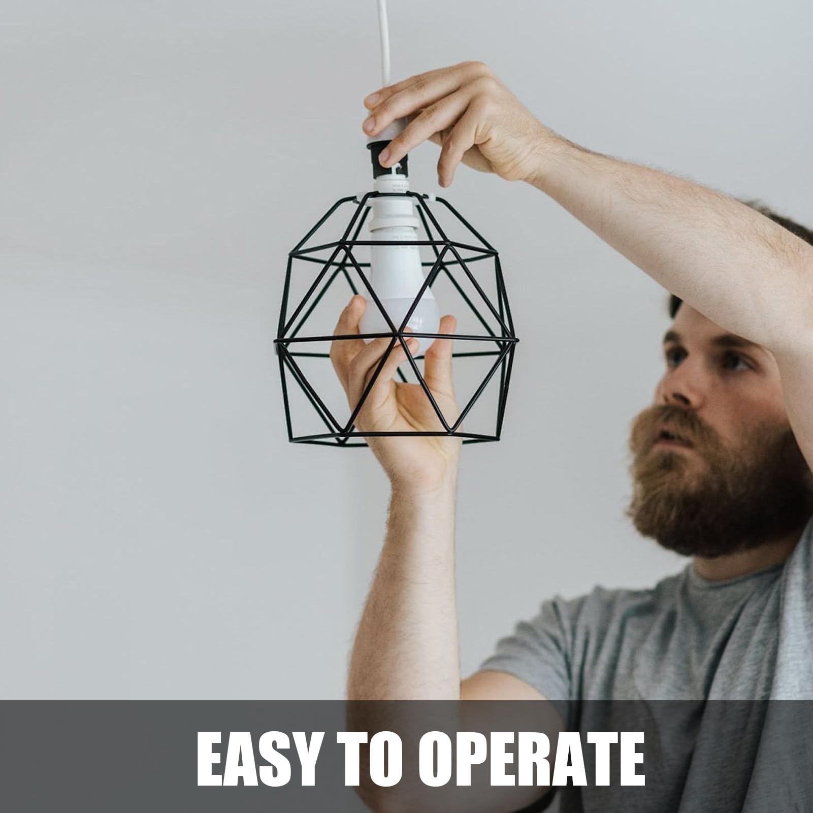 Casquillo - Adaptador de zócalo Casquillo e27, Base de zócalo LED, casquillo de lámpara E27,Casquillo Adaptador Eléctrico con Enchufe, Conversión a Zócalo de alimentación y Zócalo E27.