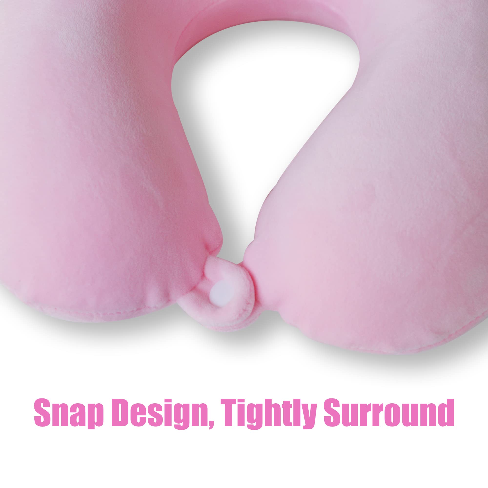 Sexysamba Appuie-tête et coussin de nuque pour enfants, garçons et filles, adolescents, accessoires de voyage pour avion, voiture, inclinable, joli oreiller de voyage en mousse à mémoire de forme avec