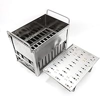 Vista 5 de DIY Stainless Steel Molds Ice Pop Molds Pop Ice Cream Stick Holder (30PCS Round head)