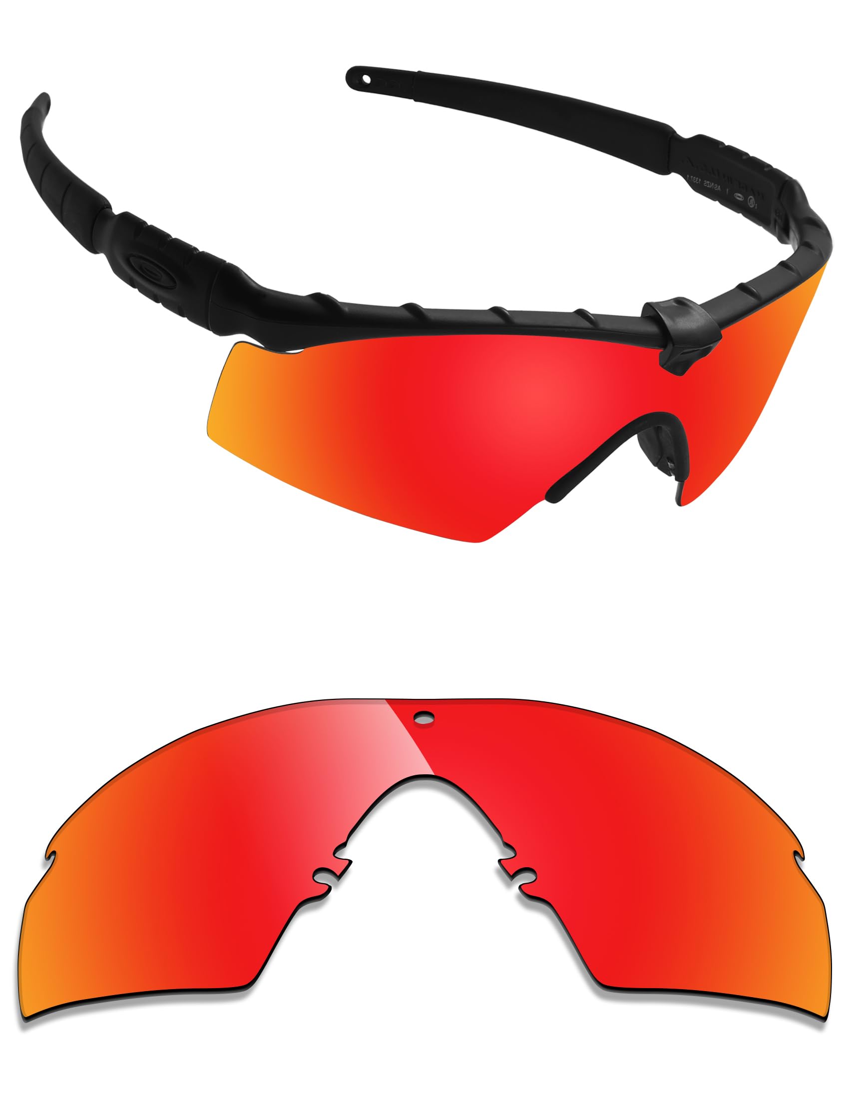 Alphax Polarized Replacement Lenses for Oakley Si M Frame 2.0 Sunglasse - Options