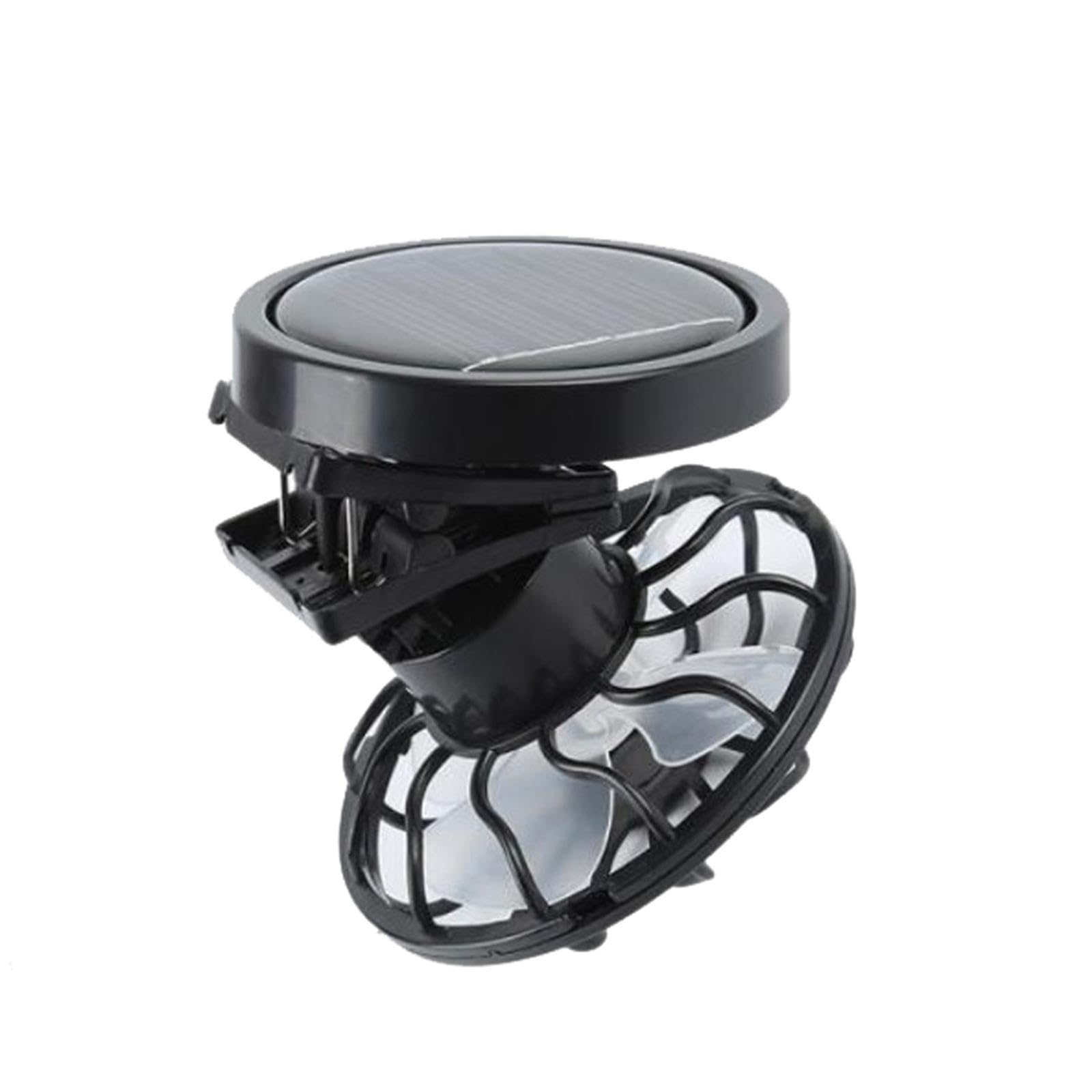 Solar Fan Lightweight Small Clip on Hat Fan for Sports Traveling Backpacking-image-3