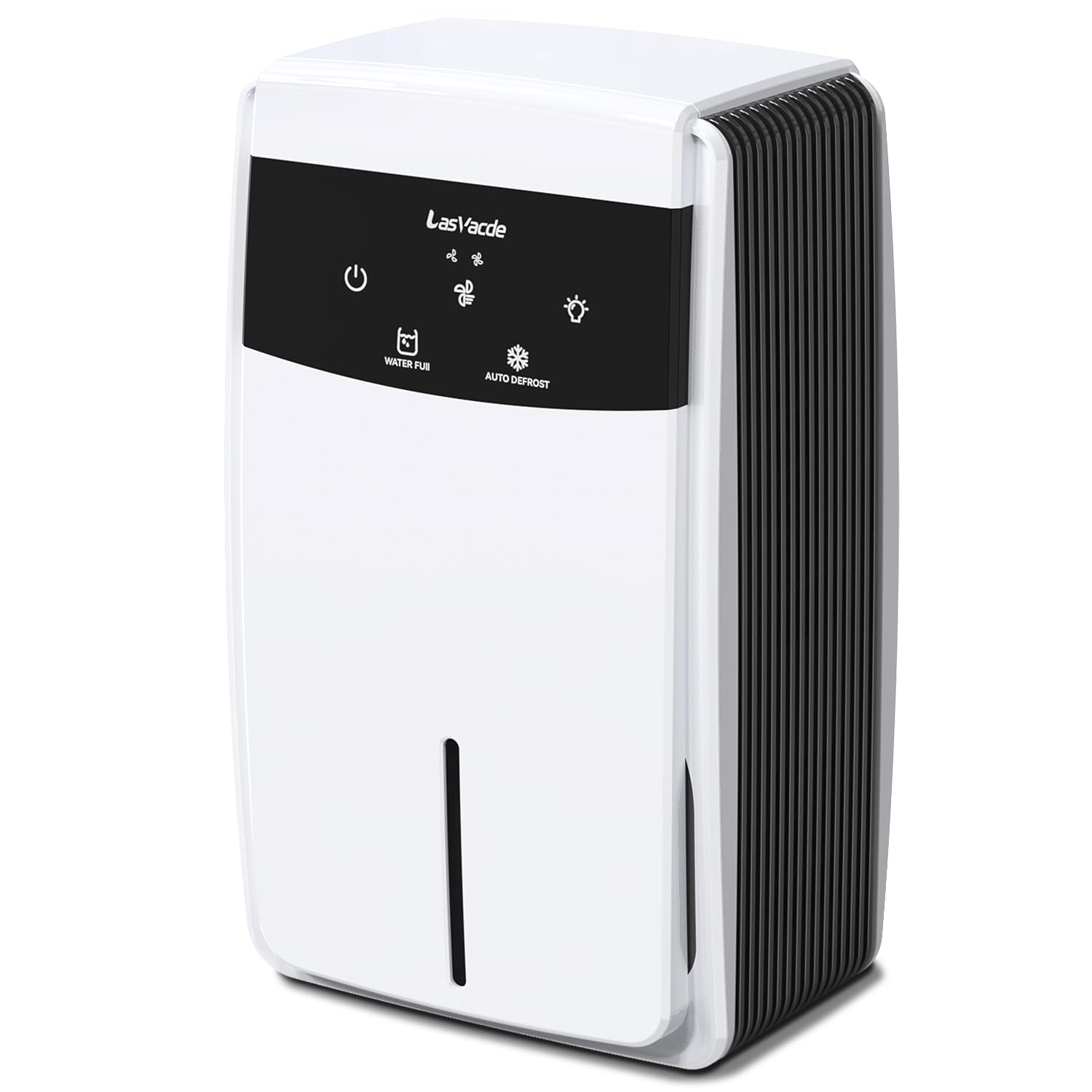Deumidificatore con tubo di scarico per bagno, 2,7 l, deumidificatori per casa, camera da letto, cantina e camper, con spegnimento automatico, aromaterapia