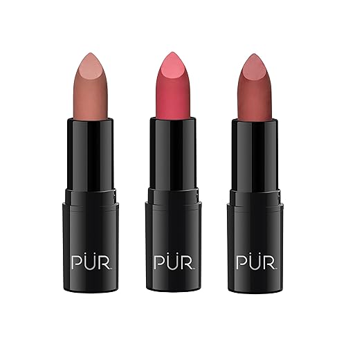 PUR MINERALS x CARE - Kit de lápiz labial de 3 piezas 3 unidades paquete de 1