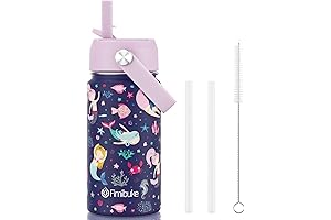 Fimibuke Little Mermaid 2023 Kids Water Bottle- MERMAID