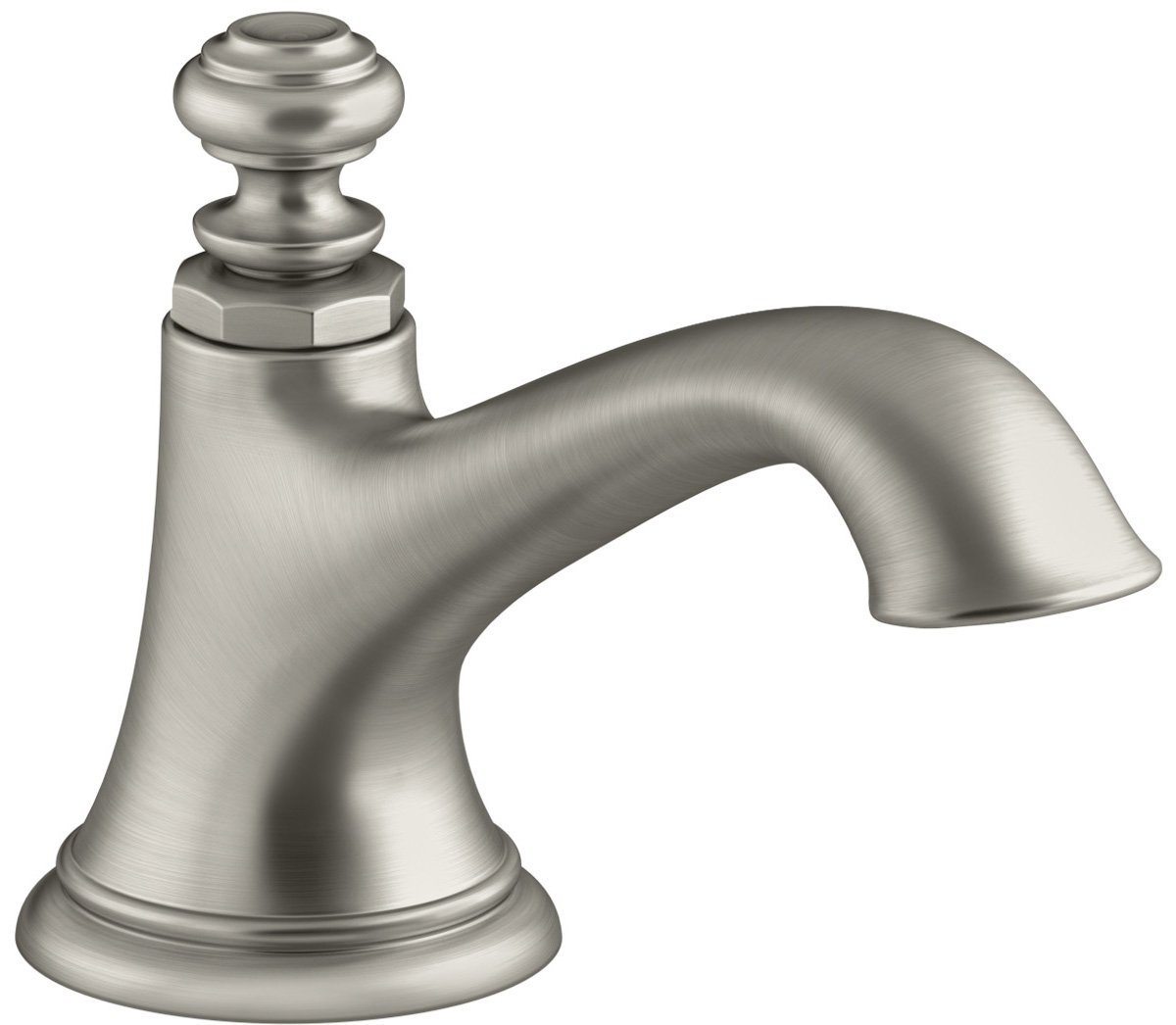 KohlerK-72759-BN Artifacts Bathroom sink spout with Bell design, Less Handles, Vibrant Brushed Nickel