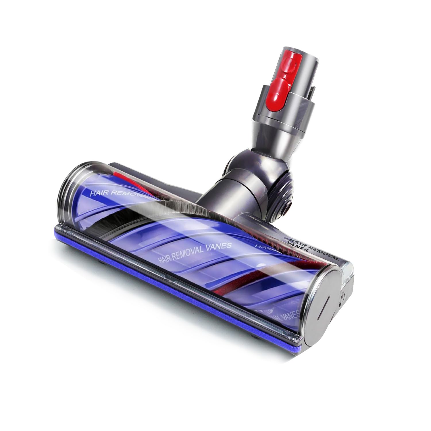 Upgrade Anti-Tangle Vacuum Head Replacement for Dyson V7, V8, Cyclone V10, V11, V15 Cordless Vacuum Cleaner, Motorhead Cleaner Brush Head for Hard Floors, Carpets, Rugs