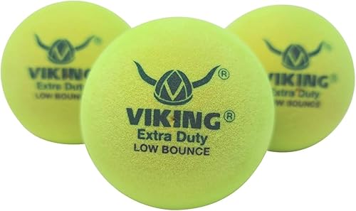 Miniatura 3 de Viking Pelotas de tenis de plataforma extra resistente, paquete de 3, color amarillo