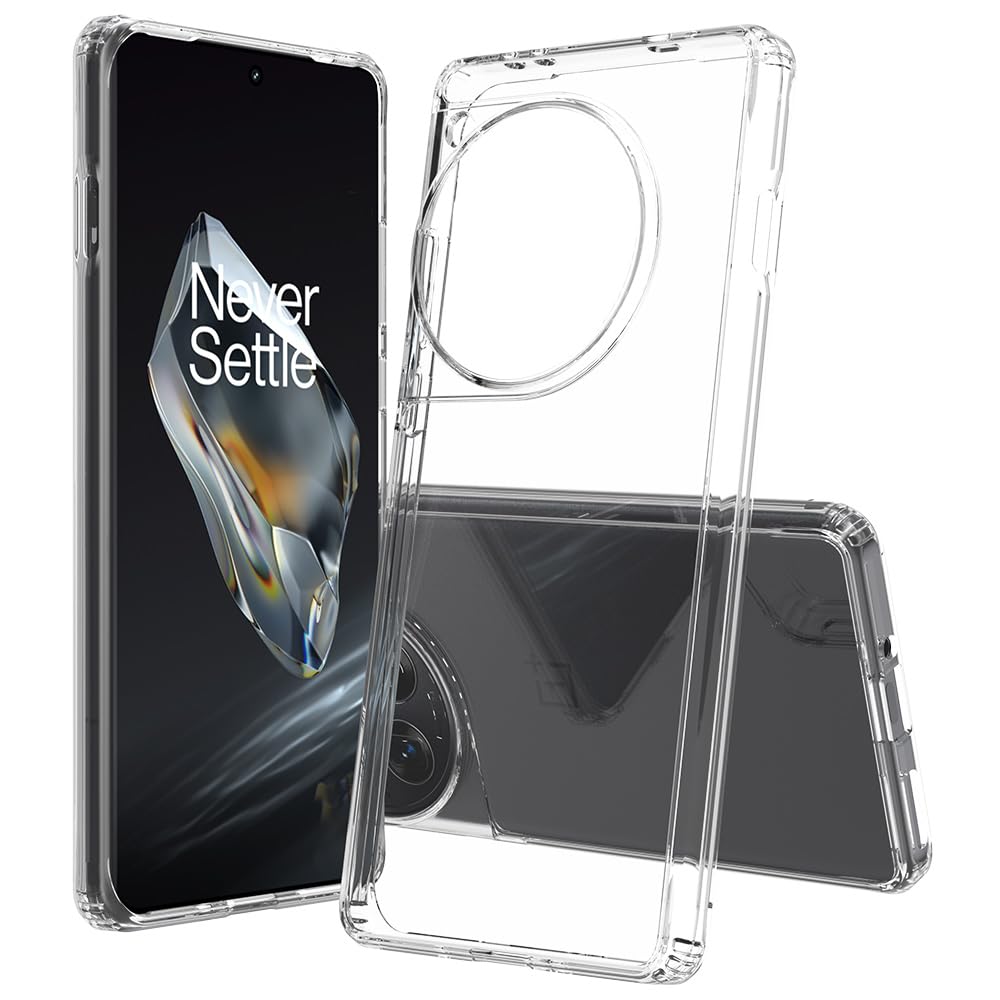 Sucnakp for OnePlus 12 5G Case Premium Clear Back Panel + TPU Bumper Cover for One Plus 12（YKL Clear） (B0CS2ZY3F3) Amazon Price History, Amazon Price Tracker