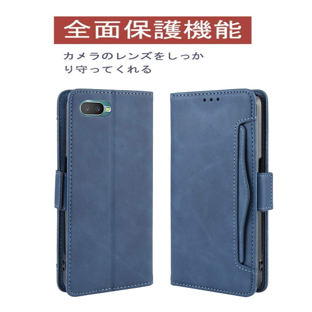 Amazon.co.jp: YEZHU Oppo Reno A 手帳型ケース・全面保護・カード