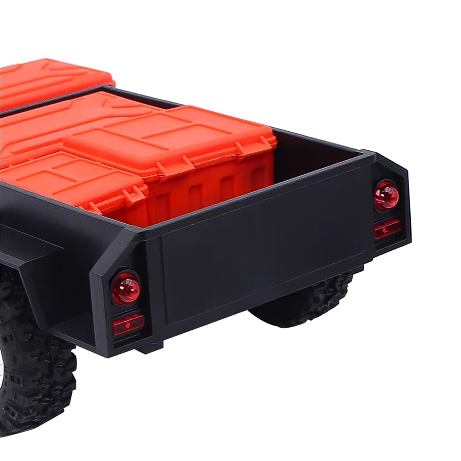 Compatibile Con TRX4M 1/18 RC Crawler Auto Parti Di Aggiornamento Accessori Ricambio Utilità Rimorchio Gancio E Scatola Immagazzinaggio Per Scala RC Riparazioni Modelli