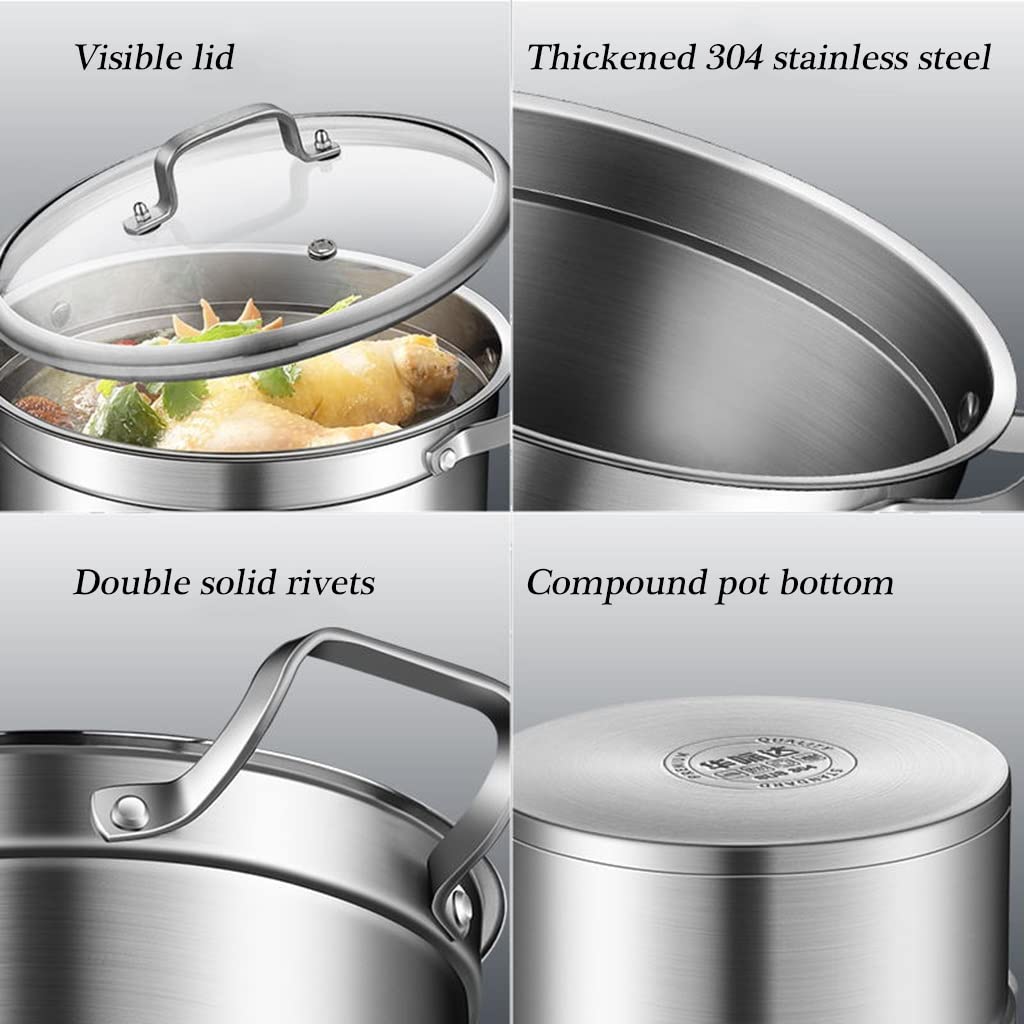 Pentola In Acciaio Inox Sicignano Daisy Ø14 Cm - Per Induzione, Gas, Lavastoviglie, Made In Italy - Foto 11