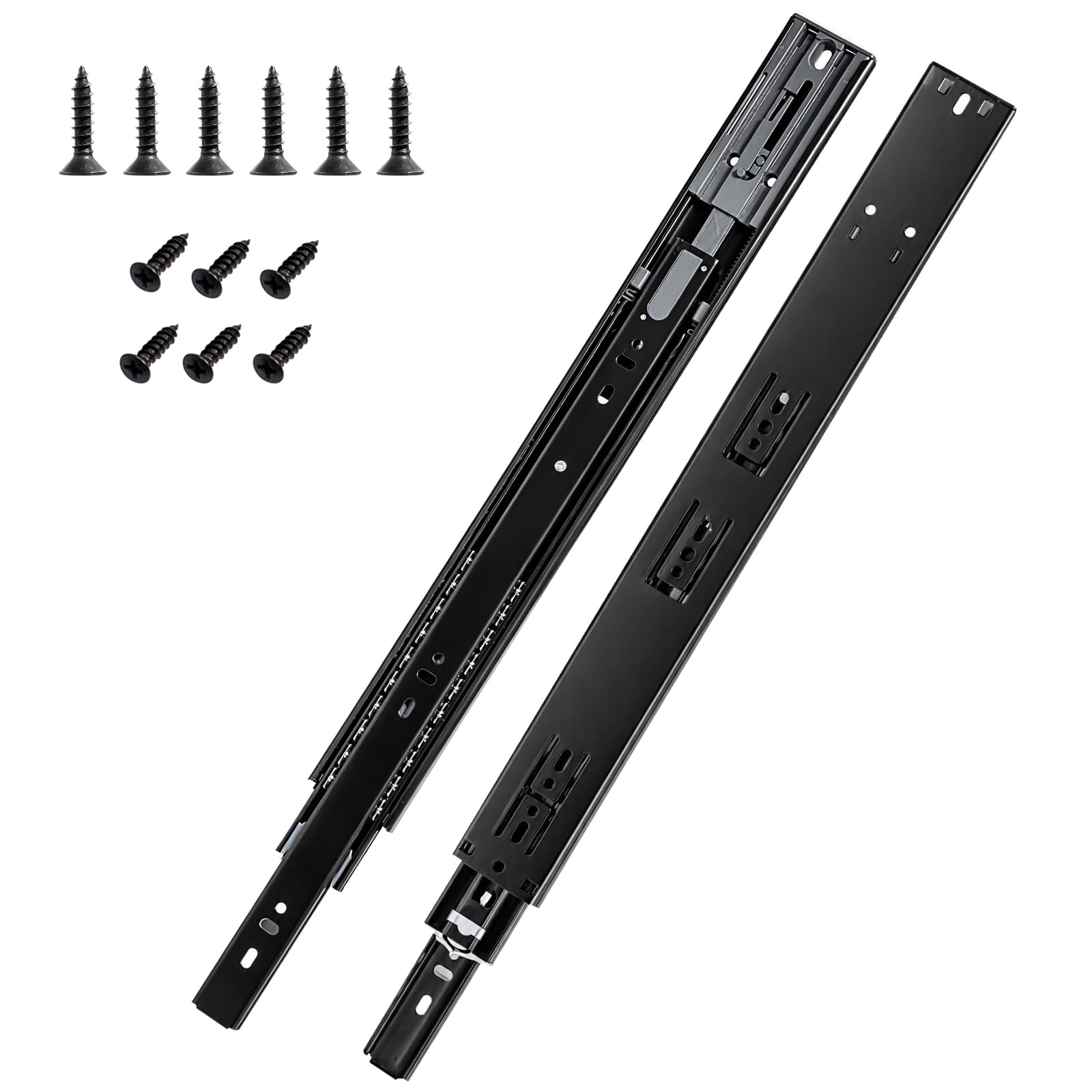 Photo 1 of HBL' 5 Pairs Soft Close Drawer Slides 22 Inch, 200 Lbs Load