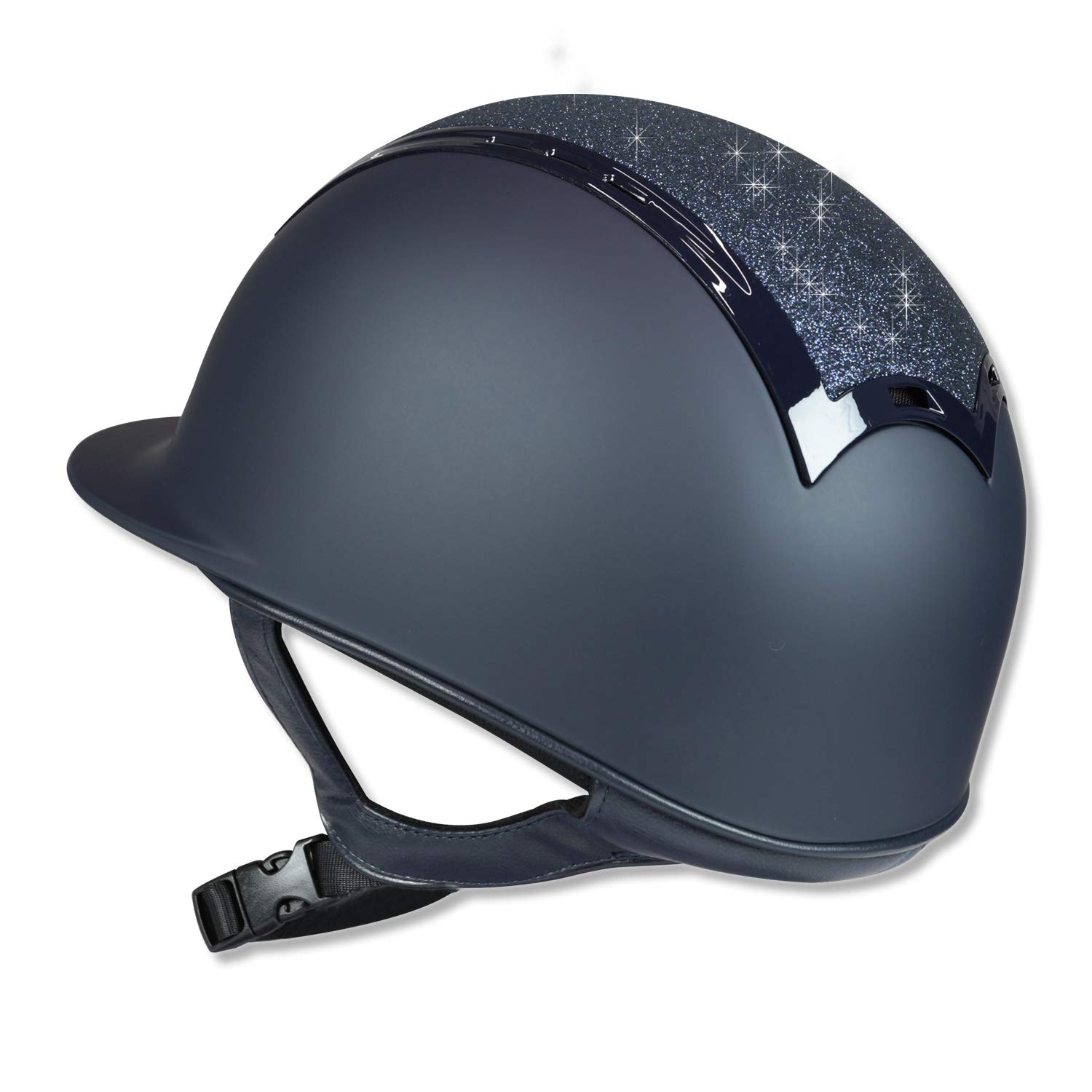 Casque d'équitation Duell Casco Bleu foncé