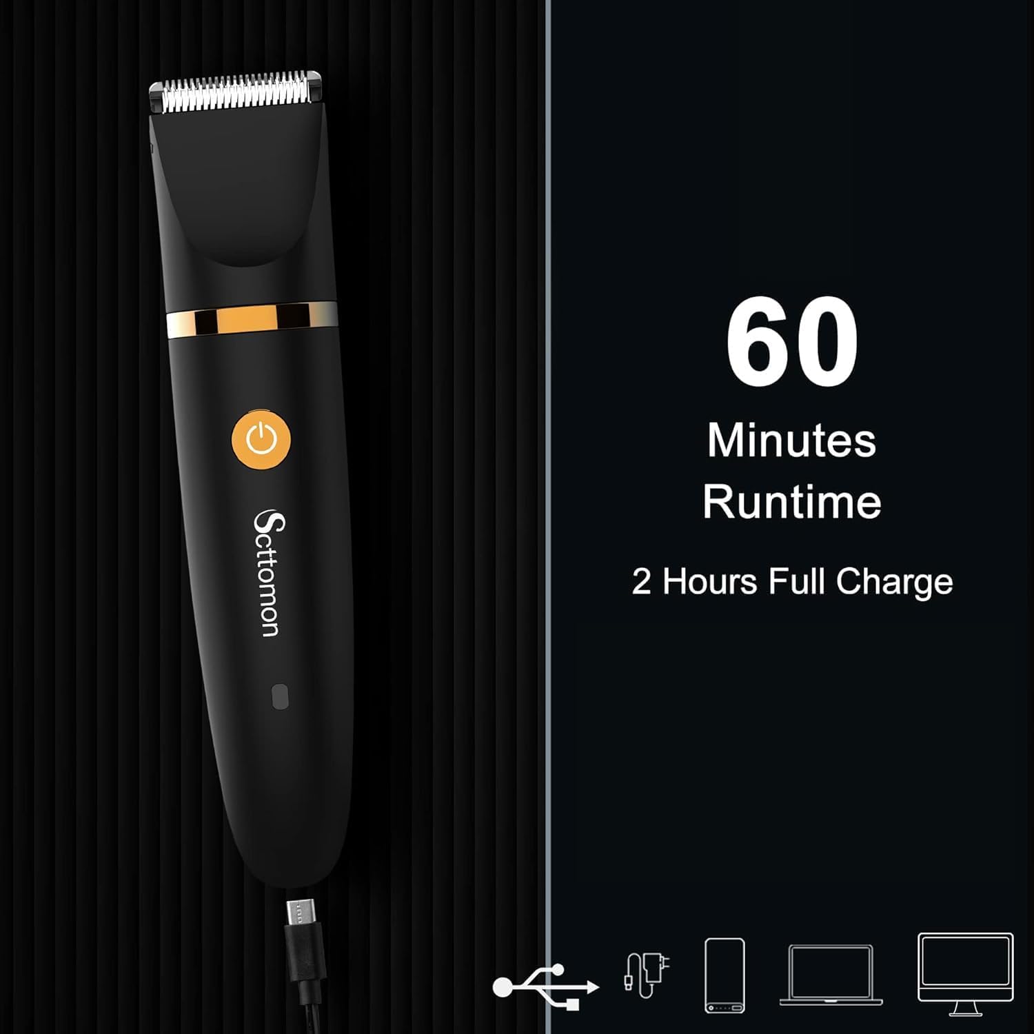 Amazon.com: Scttomon Electric Groin Hair Trim Ball Trimmer for Men