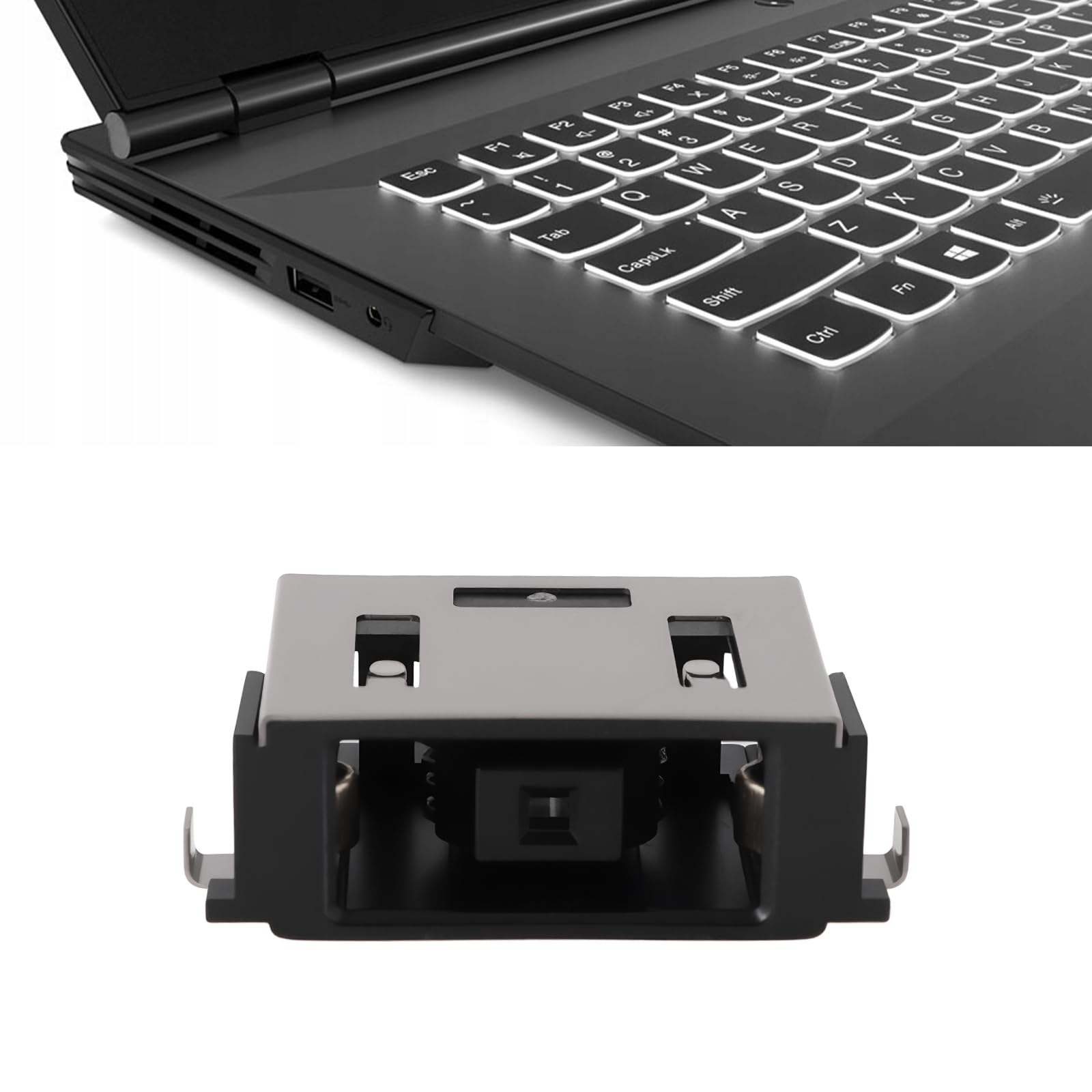 Lot de 2 Connecteurs d'alimentation CC 5B20T05347 Compatible avec Lenovo Legion Y540-15IRH 81SX Compatible avec ThinkPad Yoga 260