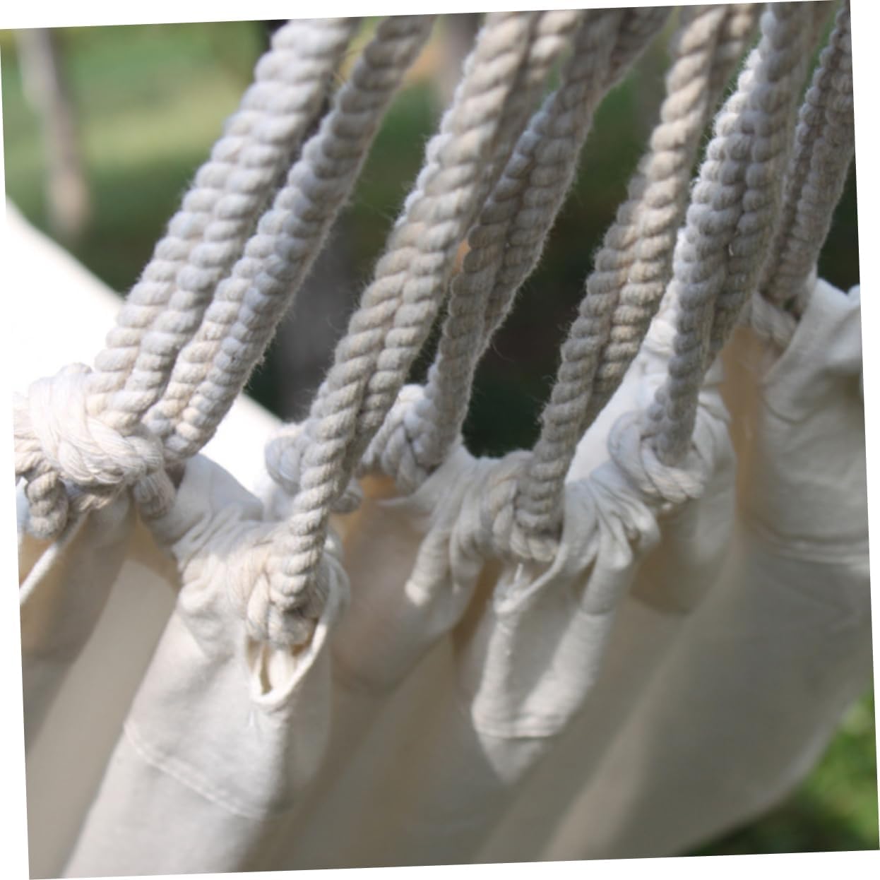 Strong Bearing Canvas Hammock Swing Hammock Chair for Camping Hunting Hiking Traveling Patio Decor