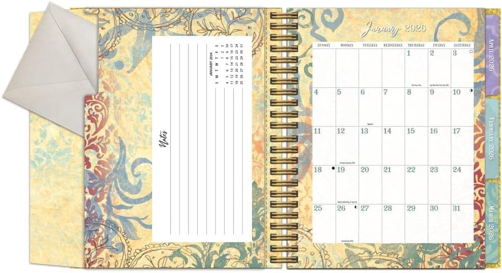WSBL Bohemian 2026 File-It Planner (26997071004)