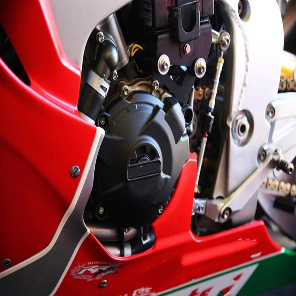 silnika motocykla osłona stojanów Pasuje do CBR1000 RR 2017-2019 impuls rozrządu sprzęgło pokrywa alternatora motocykle pokrywa silnika futerał ochronny stojany silnika osłona(SZ-CBR1000RR 2017-19)