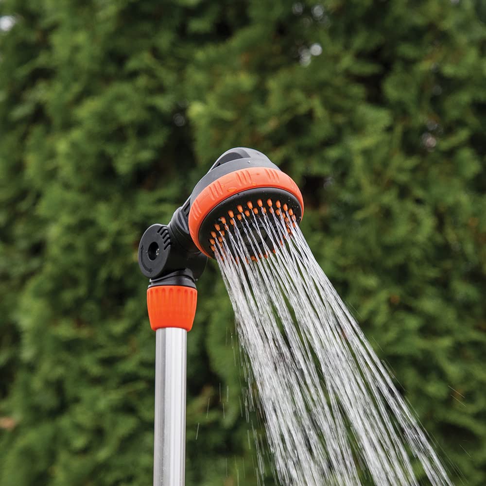 Gartendusche 150-210 cm mit Stativ Black Line