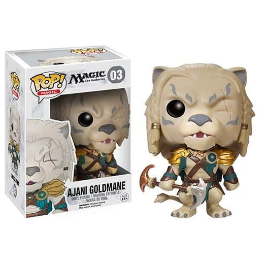 Funko Pop! Games: Magic The Gathering - Ajani Goldmane Vinyl Figure