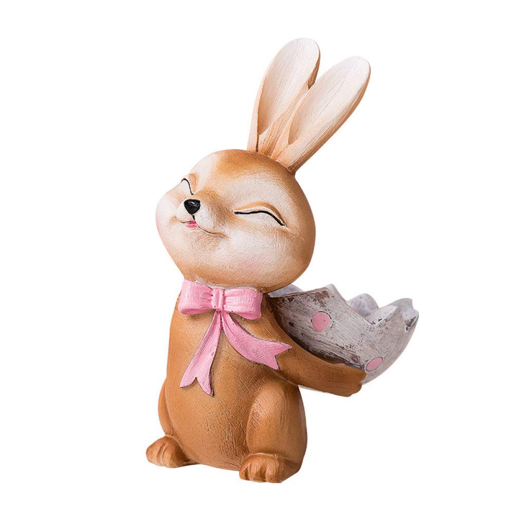 Statue lapin résine de qualité supérieure petite figurine de collection
