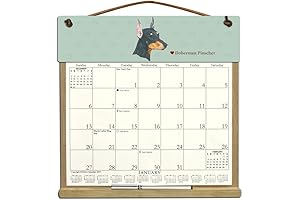 Doberman Calendar Stay on Top of Important Dates with The 2024 Doberman Calendar