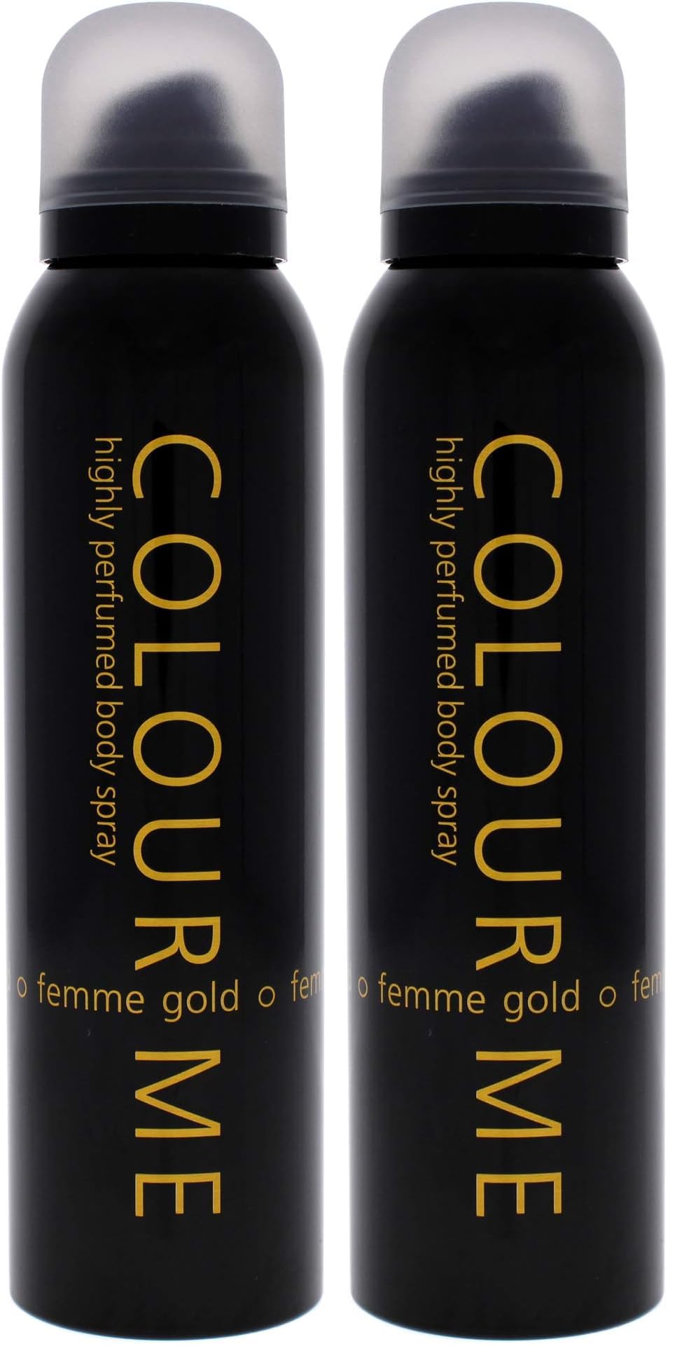 Gold Femme Perfume for Women. 150ml Body Spray, Luxury Fragrance - Womens Perfume, Long Lasting Fragrance for Women by Milton-Lloyd (Pack of 2)