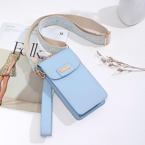 Miniatura 5 de AnsTOP Bolso cruzado para teléfono celular para mujer, regalo para bolso cruzado transparente para mujer, mini bolsa para teléfono