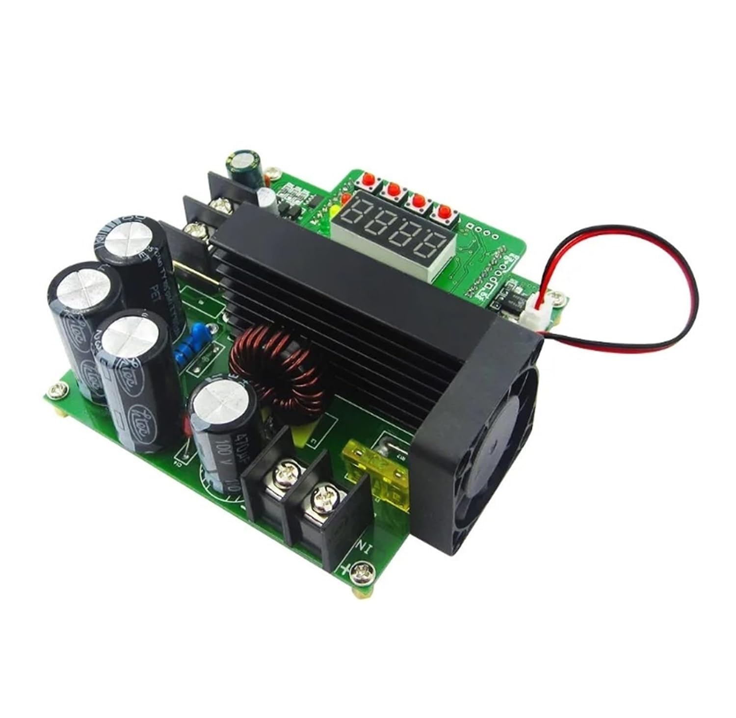 Input 8-60V to 10-120V 900W DC Converter High Precise LED Control Boost Converter DIY Voltage Transformer Module Regulator