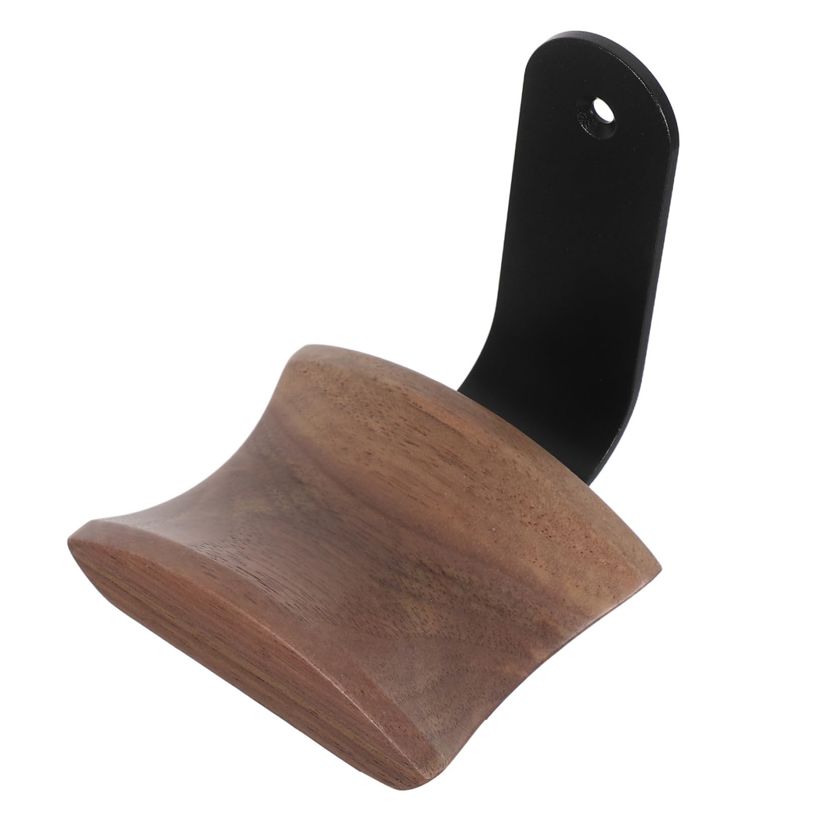 Homoyoyo Soporte para Auriculares de Pared Madera de Nogal Montaje Rápido Soporte Compacto y Resistente para Gaming y Música Organizador para Escritorio y Decoración Hogar