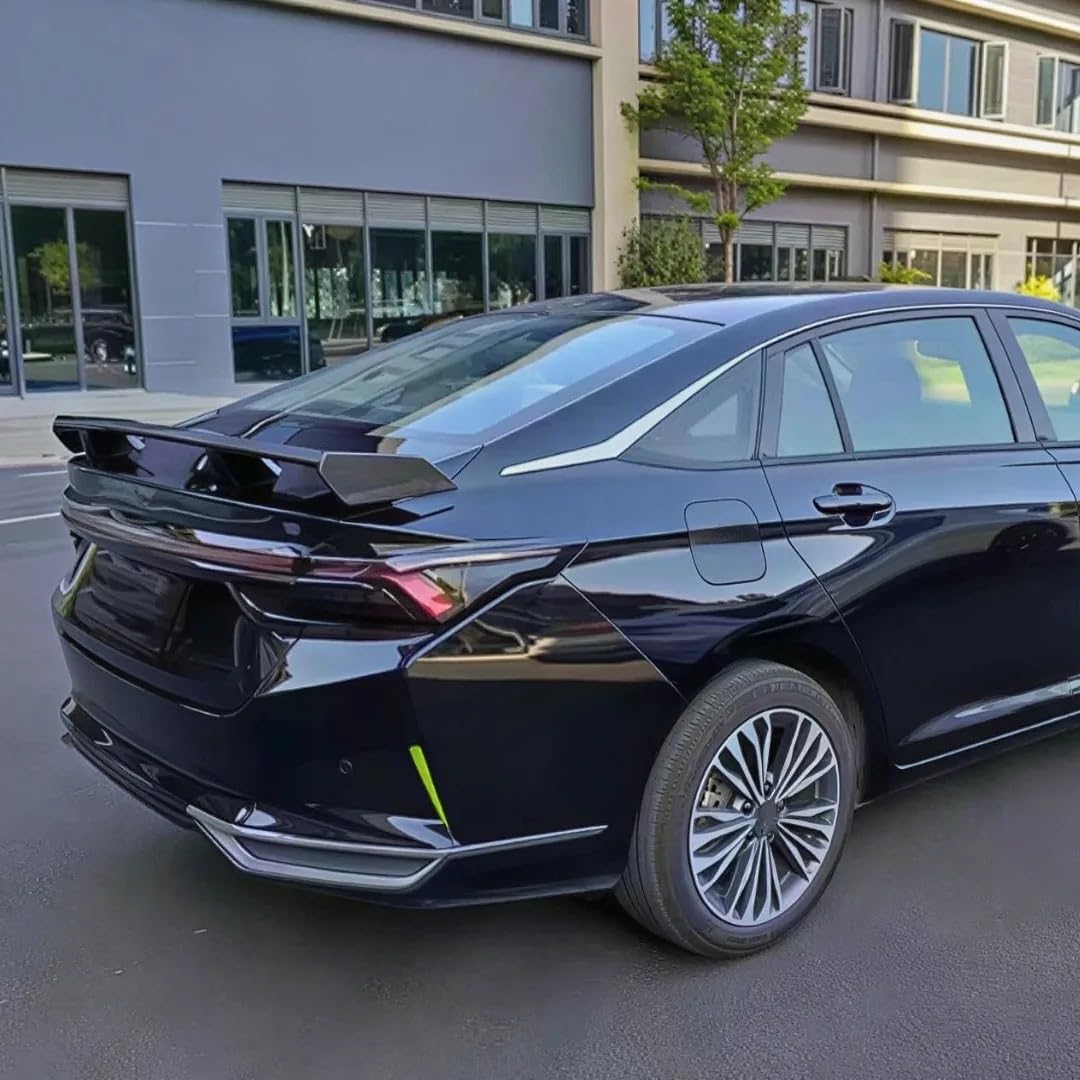 tylna lotka Do większości zestawów do nadwozia pojazdu Zestaw bagażnika Tuning Styling Akcesoria(Glossy Black)