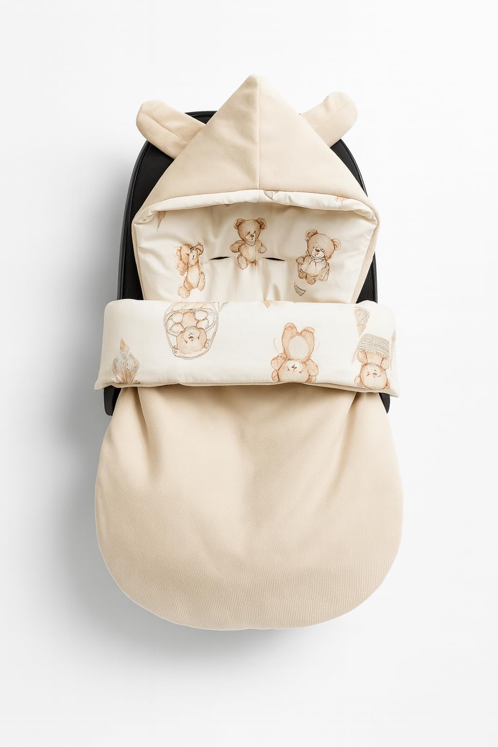 Coprigambe invernale per neonato, invernale, caldo, coprigambe per bambini, sacco nanna per passeggino, culla per tutto l'anno (crema)