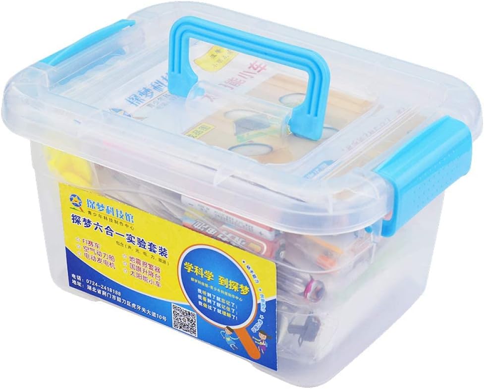 Toys Primary School Science Experiment Set Technology Small Production Experiment Equipment Children's Handmade Material Science Toy (D One Size)