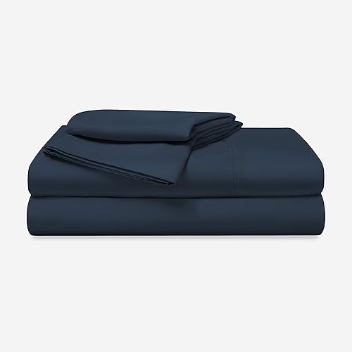 Bedgear Juego de sábanas básicas, ropa de cama ligera y transpirable para colchón, incluye sábana bajera, sábana encimera y 1 funda de almohada,