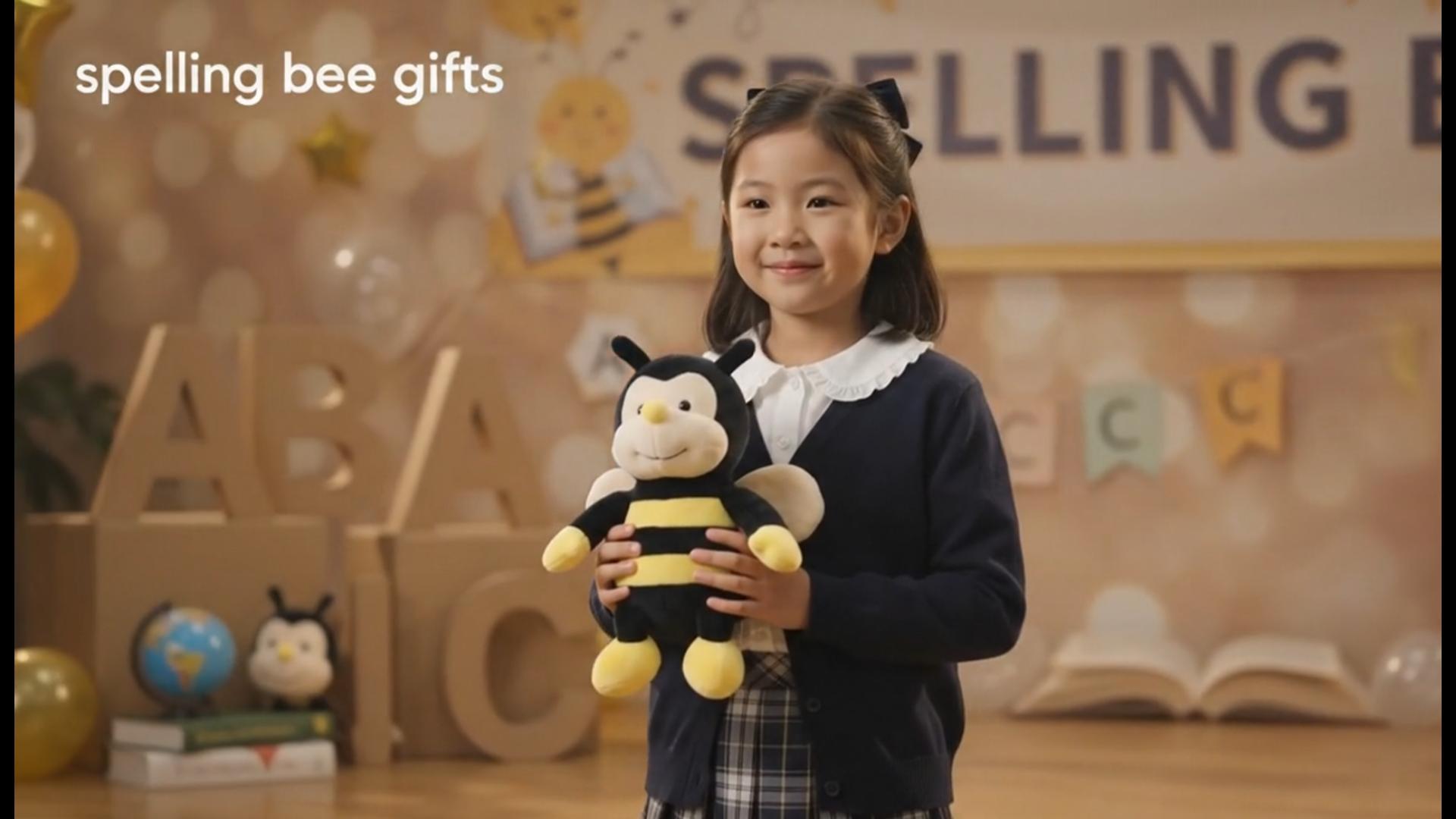 Amazon.com: Garden Buzz Cuties Nana The Bee with Smile Face and