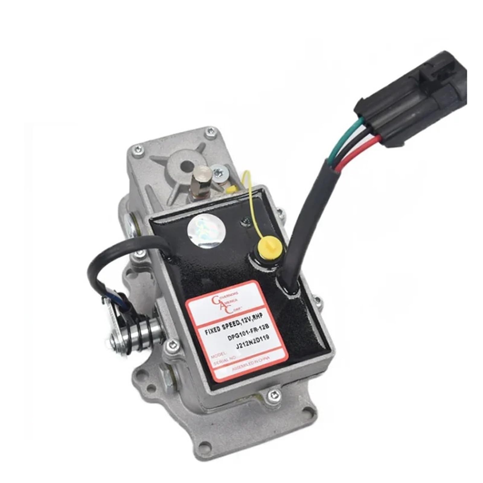 Studded Power Feed Thru Terminal Block - 3 Pole - 175A - 300 Volts AC/DC (UL) - 1/4-20 Thread Size - Studs Top & Bottom - Back Mount.