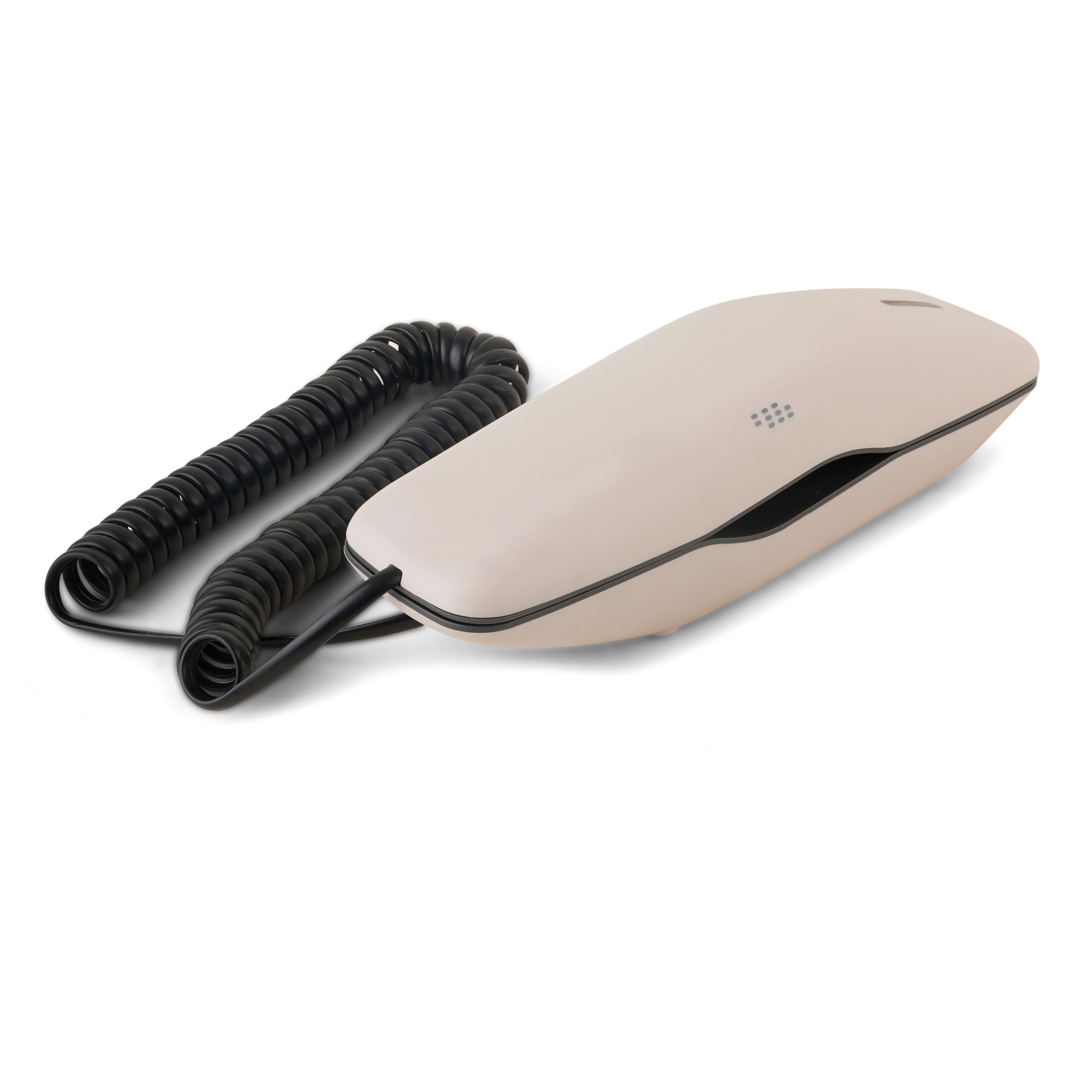 Beetel H27 Portable Hotel Cordless Landline Phone,3 Step Receiver & 2 Step Ringer Volume,Hold Function with LED Notification,Tone Dialling,Ringer LED,Hearing Aid Compatible Desk/Wall Mountable (Ivory)