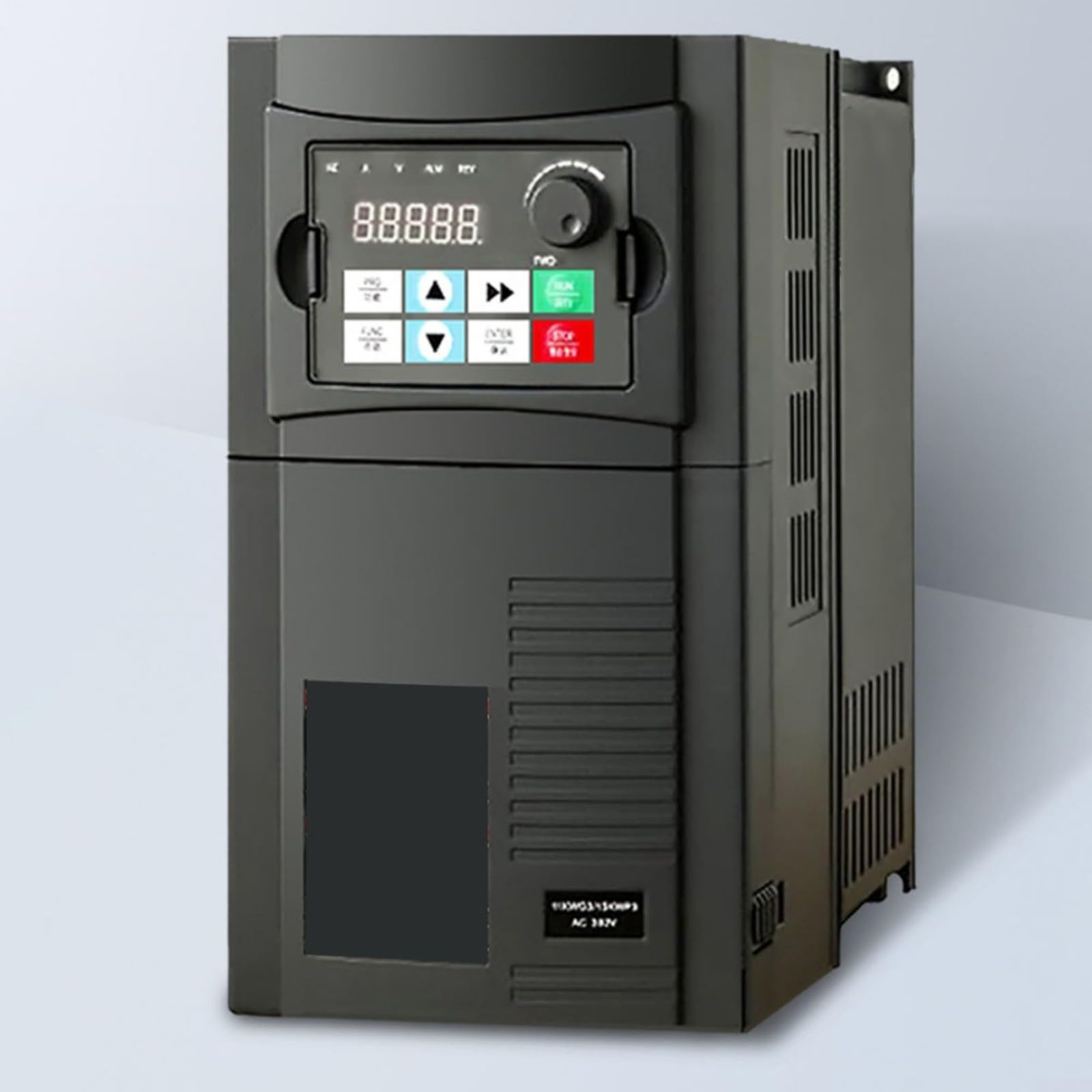 Inversor de frecuencia variable de 2,2 kW, 380 V, trifásico, con regulador PLC PID integrado, estabilizador de voltaje AVR, para bombas, ventiladores, máquinas CNC, cintas transportadoras, modelo de