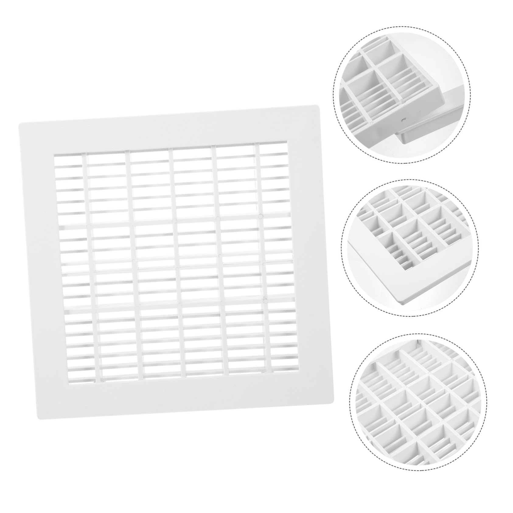 GALPADA Cubierta de Desagüe para Piscina de Plástico Resistente Tapa Cuadrada Reemplazable para Desagüe Principal Accesorio Seguro para Drenaje y Mantenimiento Fácil de Piscinas