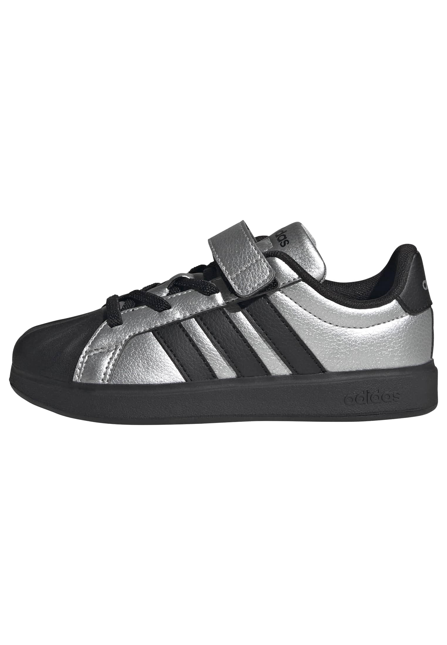 adidas Unisex Kids Streettalk Children Shoes, Silver met./core Black/Silver met., 13.5 UK Child